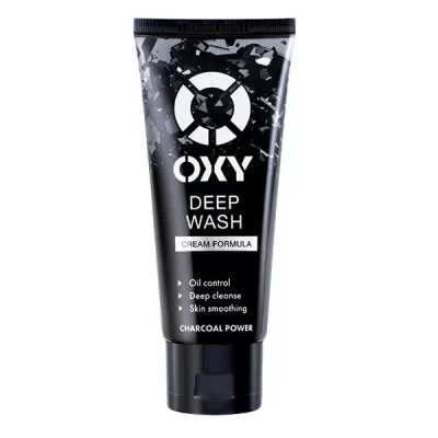 Srm OXY DEEP WASH giảm thô giáp 100gr ĐEN (ROHTO)