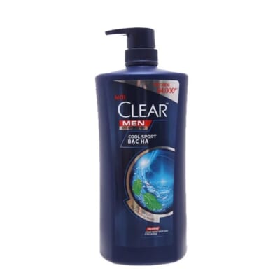 Dầu gội clear men sạch gàu 630gr (Unilever + Tặng khăn cao cấp